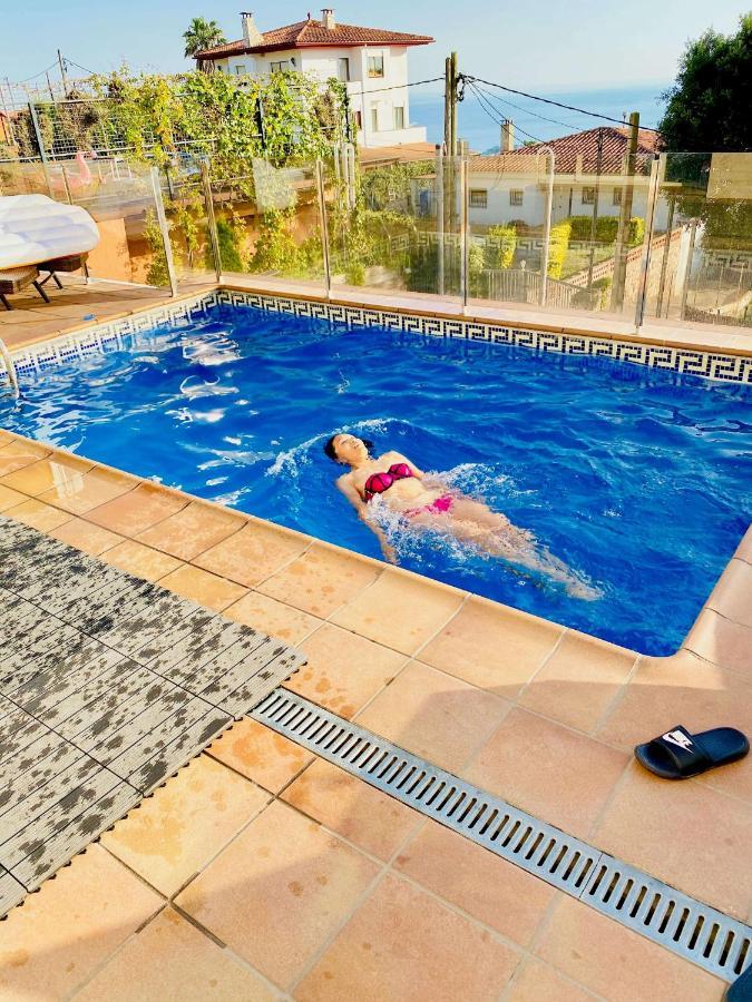 Luxury Villa Investingspain With Sea Views, Pool And Jacuzzi Lloret de Mar Exterior foto
