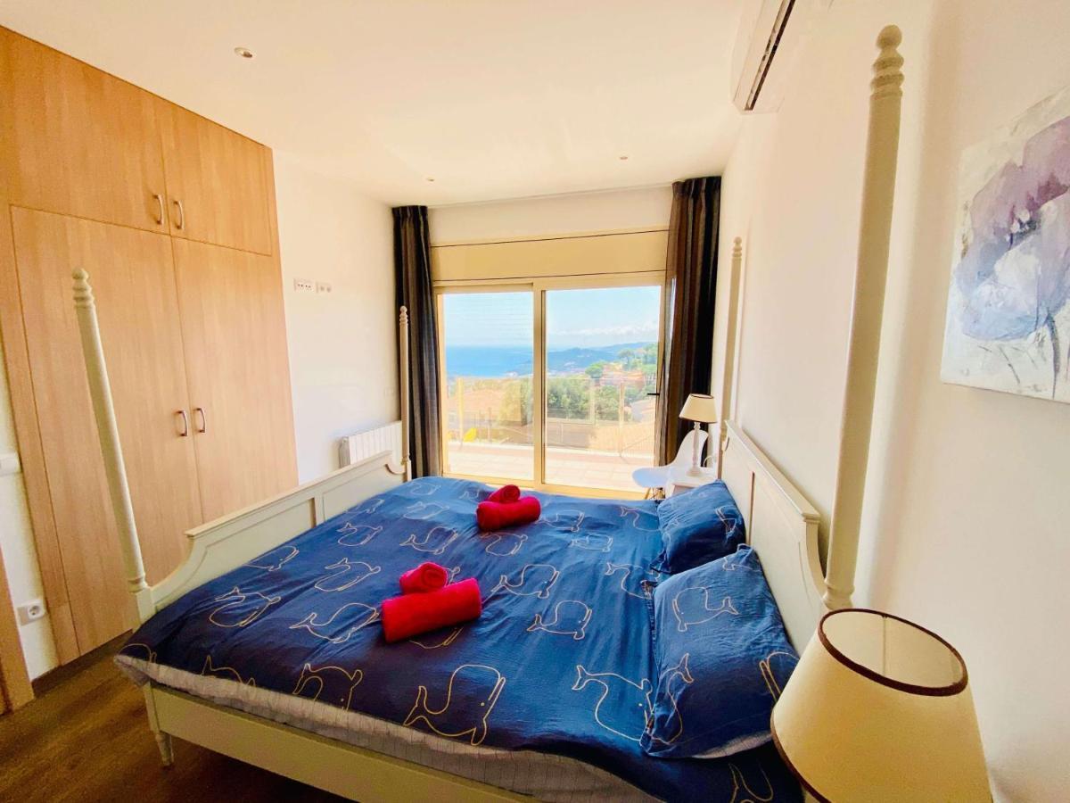 Luxury Villa Investingspain With Sea Views, Pool And Jacuzzi Lloret de Mar Exterior foto