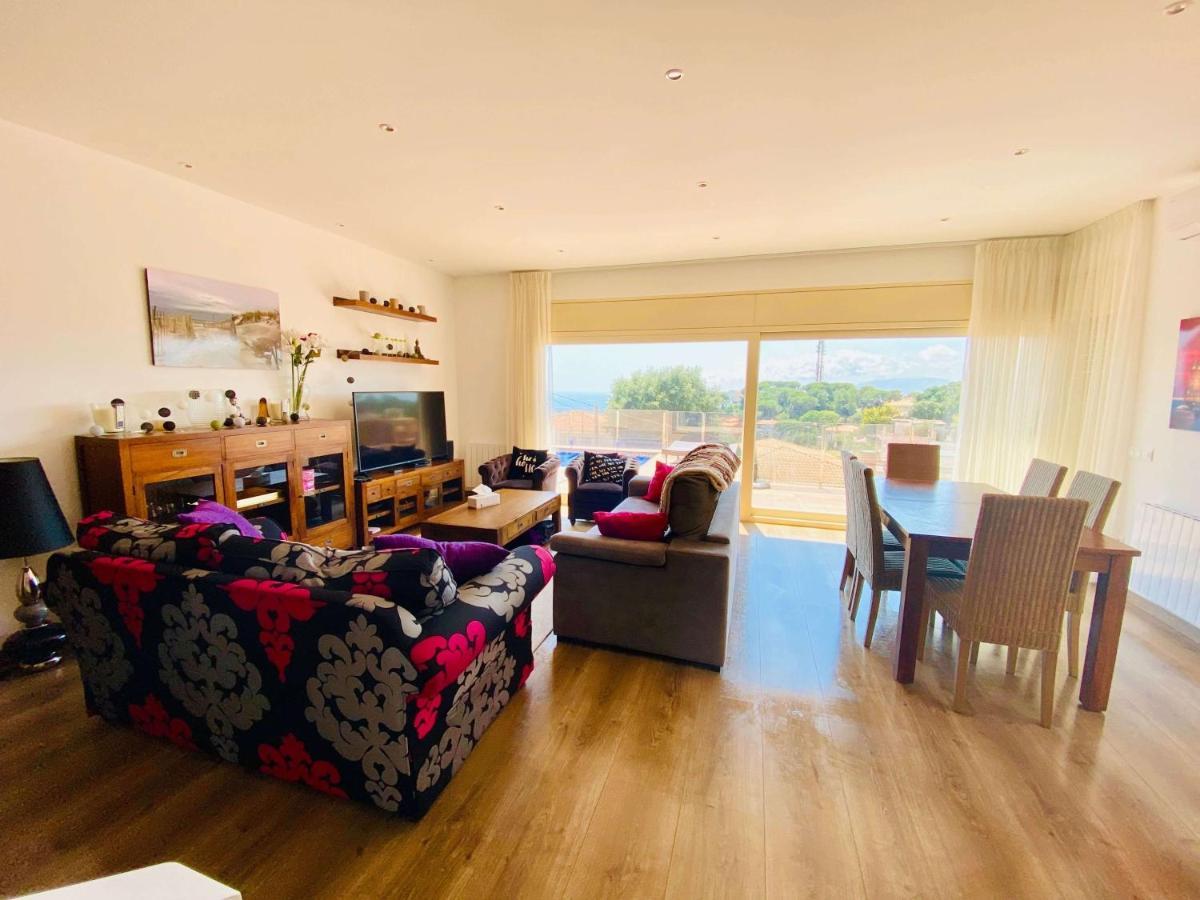Luxury Villa Investingspain With Sea Views, Pool And Jacuzzi Lloret de Mar Exterior foto