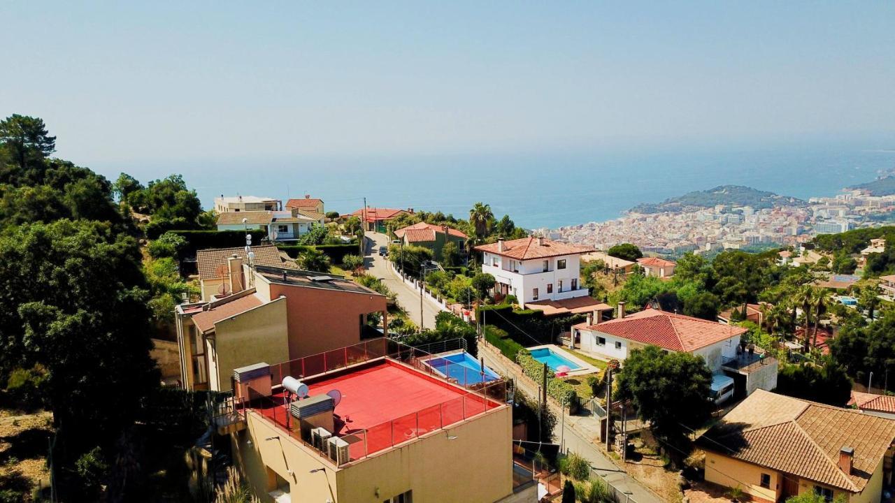 Luxury Villa Investingspain With Sea Views, Pool And Jacuzzi Lloret de Mar Exterior foto