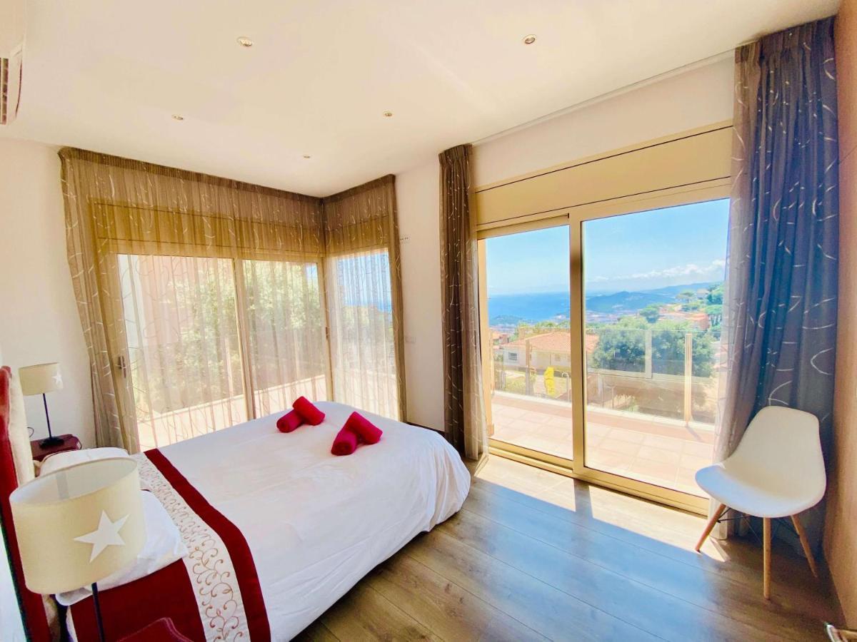 Luxury Villa Investingspain With Sea Views, Pool And Jacuzzi Lloret de Mar Exterior foto
