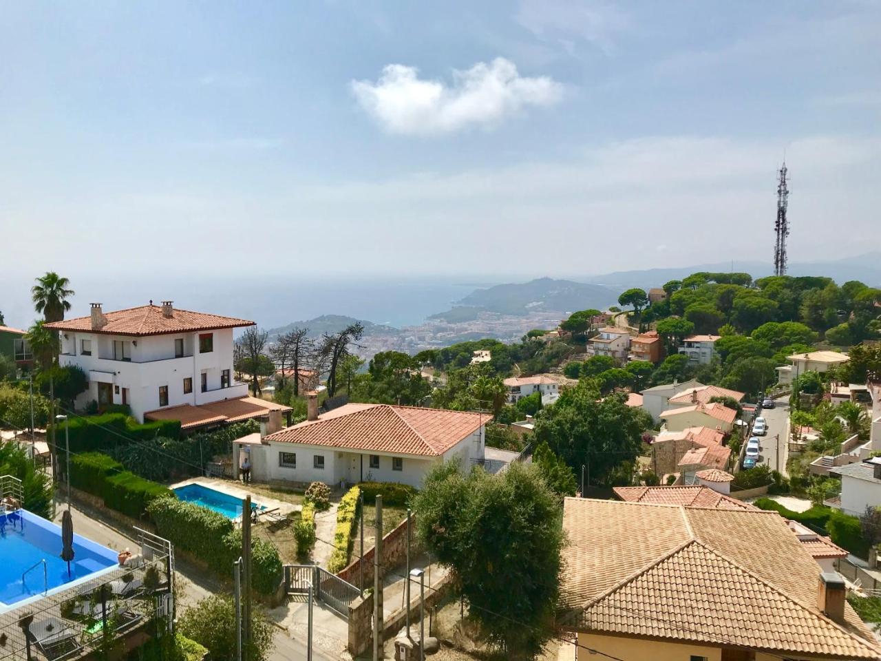 Luxury Villa Investingspain With Sea Views, Pool And Jacuzzi Lloret de Mar Exterior foto