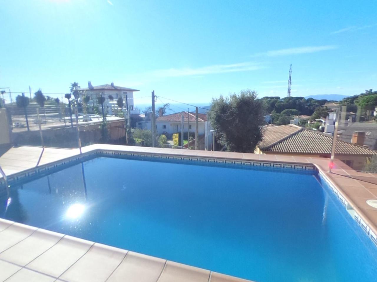 Luxury Villa Investingspain With Sea Views, Pool And Jacuzzi Lloret de Mar Exterior foto