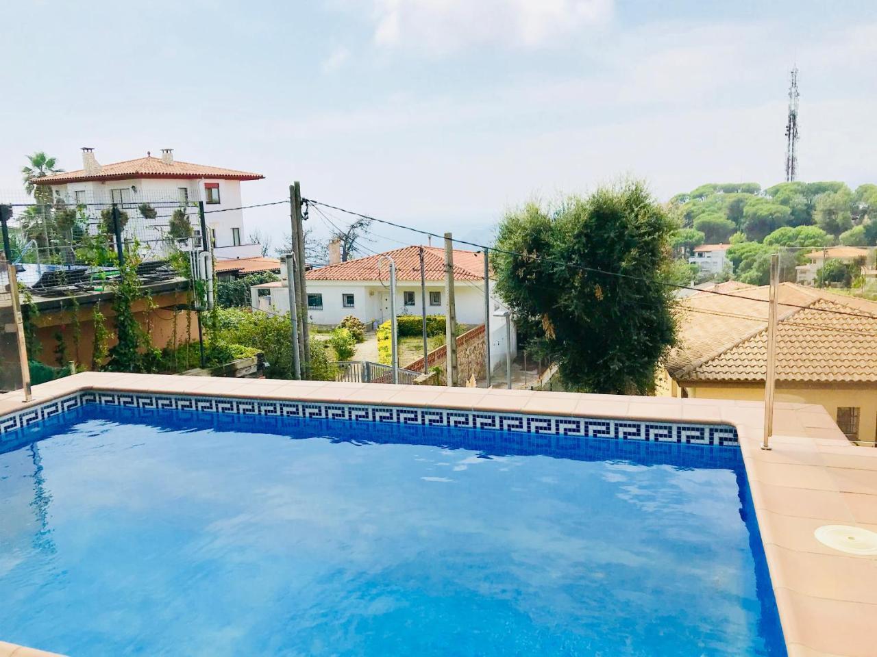 Luxury Villa Investingspain With Sea Views, Pool And Jacuzzi Lloret de Mar Exterior foto