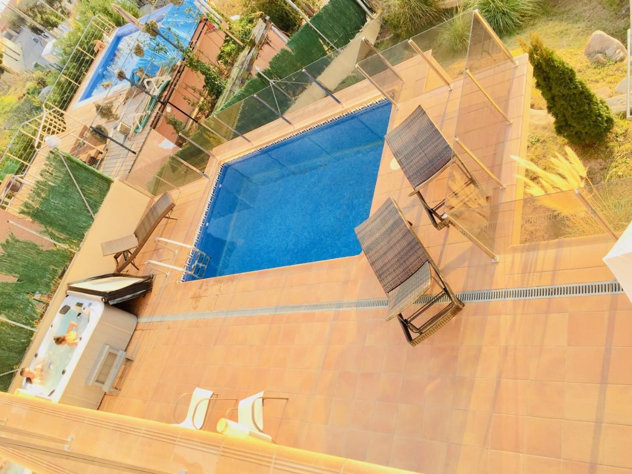Luxury Villa Investingspain With Sea Views, Pool And Jacuzzi Lloret de Mar Exterior foto