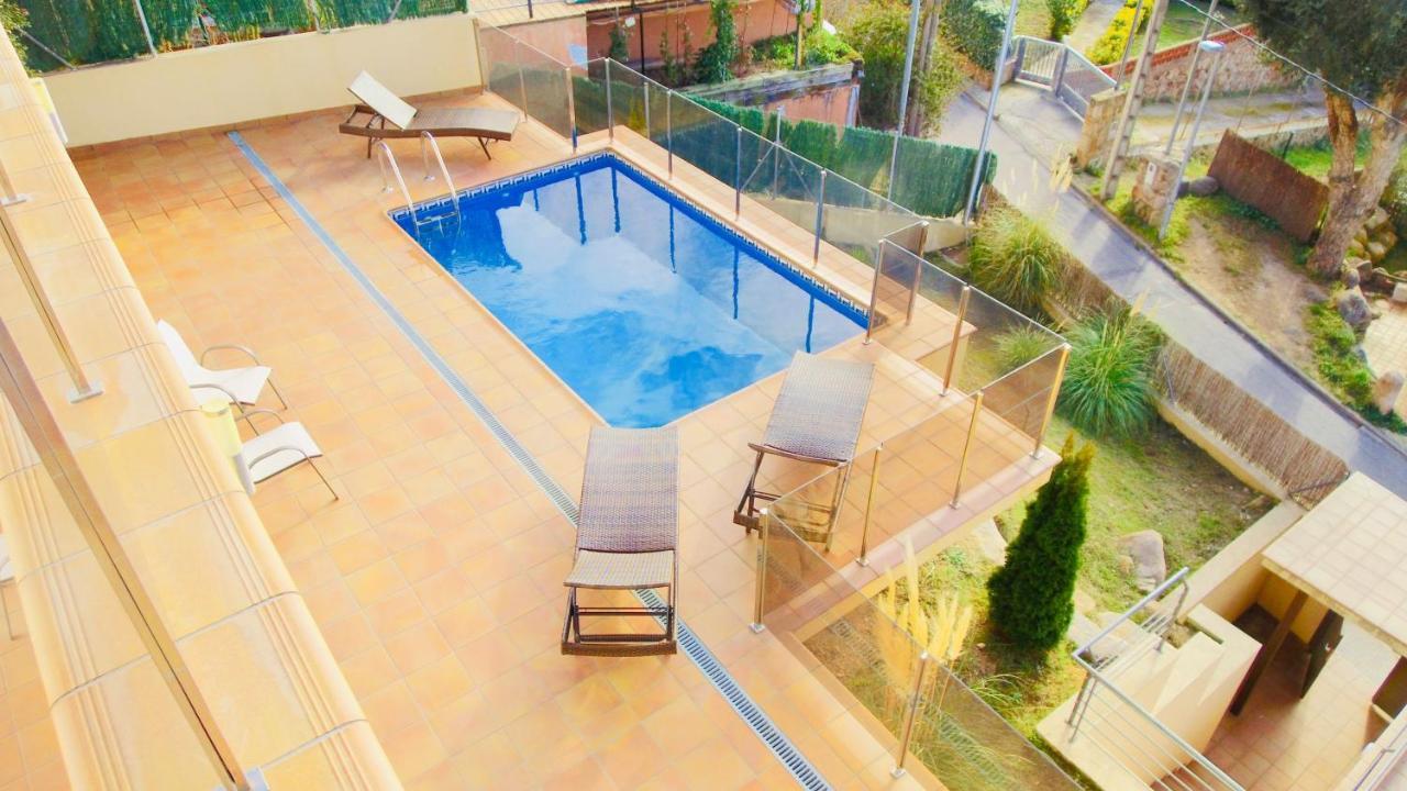 Luxury Villa Investingspain With Sea Views, Pool And Jacuzzi Lloret de Mar Exterior foto